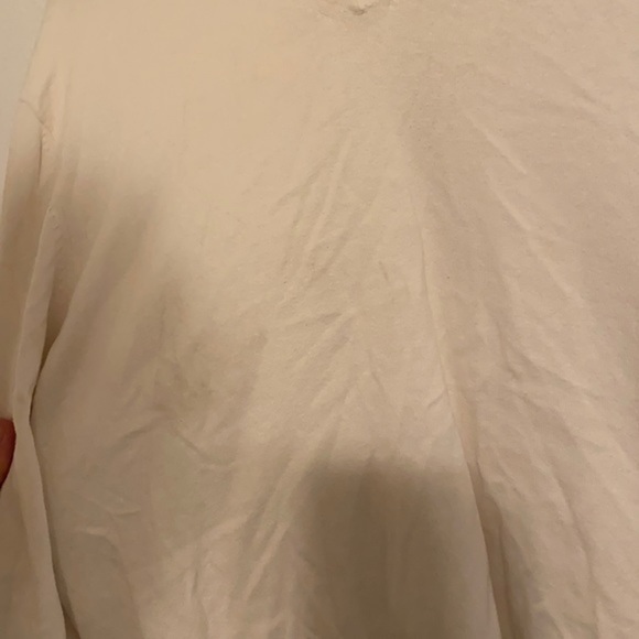 ALFANI WHITE SWEATER SIZE XL - Picture 3 of 4